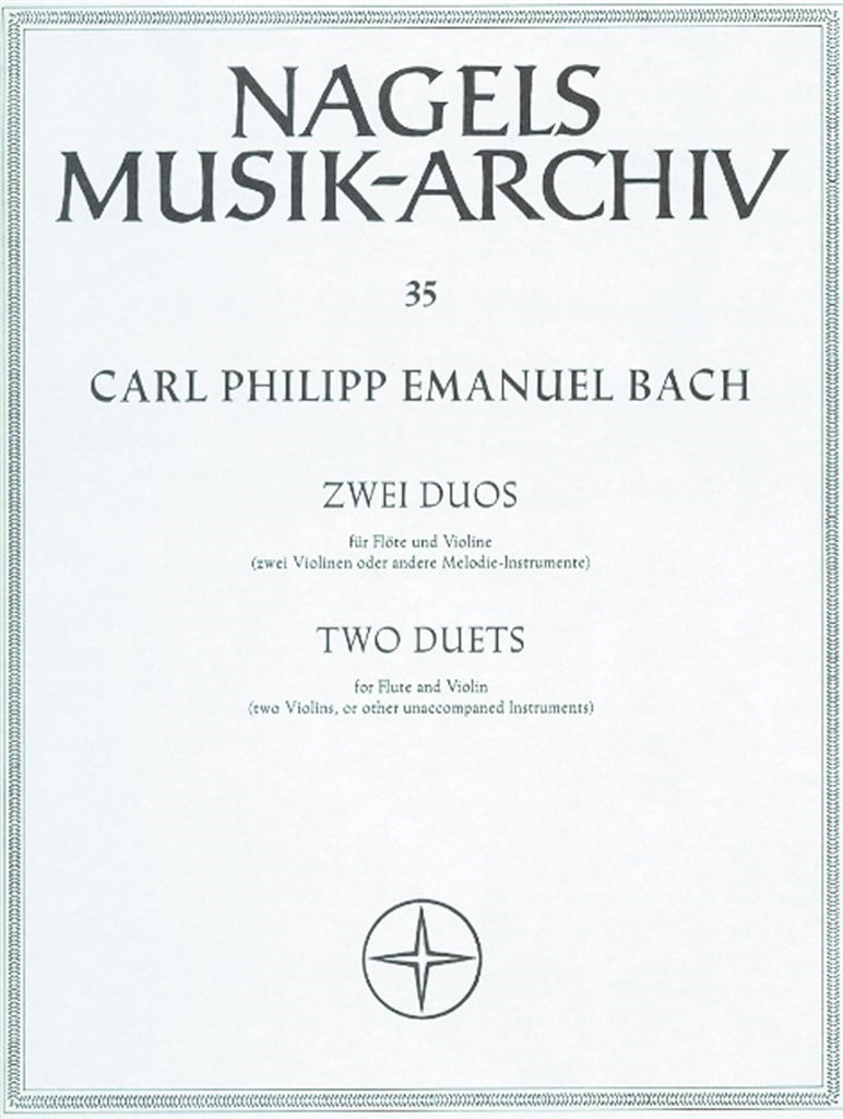 Two Duos from Musikalisches Vielerley Wq 140, 142